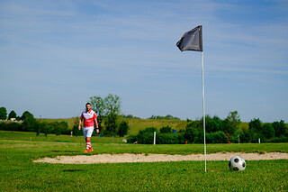 Partie de FootGolf en famille - FootGolf Parc Romery (51)