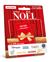 Carte Billetterie - Joyeux Noël