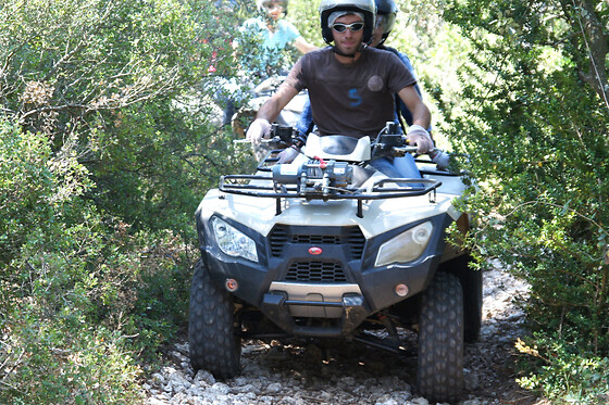 Randonnée Quad aux alentours d'Uzès (30) - Randonnée Quad Evasion- 3h