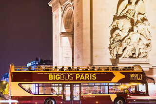 Visite guidée de nuit en bus panoramique Big Bus (75)