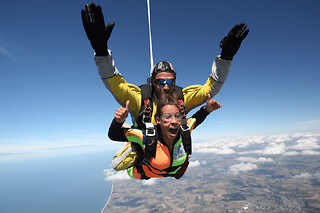 Saut en Parachute en tandem au-dessus du Mont-Saint-Michel (50)