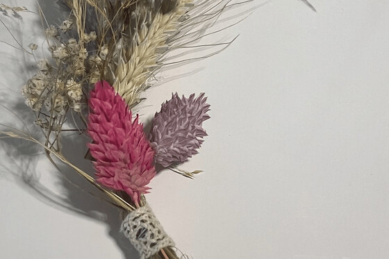 Atelier couronne de Tête en fleurs séchées à Clichy-La-Garenne  - Tarif Solo