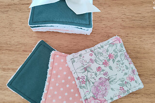 Atelier couture création de lingettes lavables à Nancy (54)