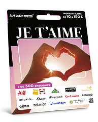 Carte Je t’aime