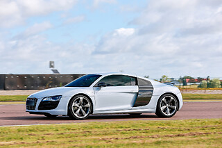 Découverte Audi R8 V10 (5 tours) sur le Circuit du Mas du Clos (23)