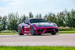 Découverte Porsche Cayman 718 GT4 RS (6 tours) sur le Circuit de Clastres (02)