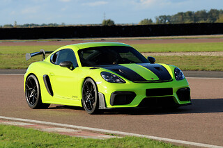 Découverte Porsche Cayman 718 GT4 RS (6 tours) sur le Circuit de Clastres (02)