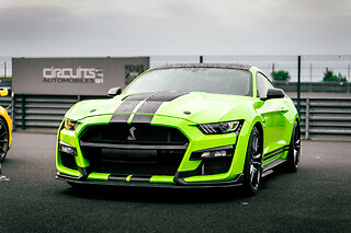 Découverte Ford Mustang Shelby GT500 (3 tours) sur le Circuit du Var (83)