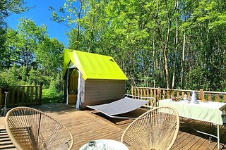 Séjour gourmand pour 2 en cabane aux Rêves d'Ambre à Montagut (64)