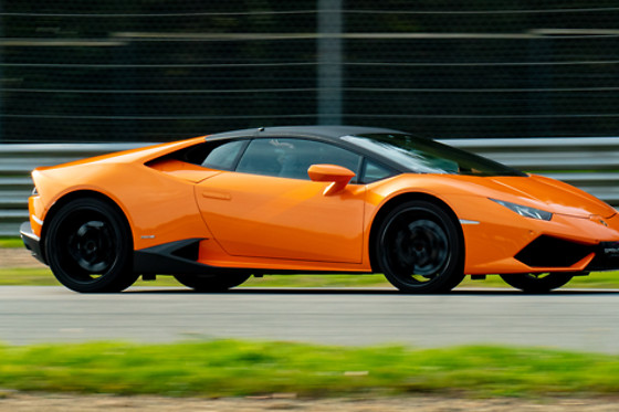 Découverte Lamborghini Huracan (4 tours) sur le Circuit de Haute Saintonge (17)