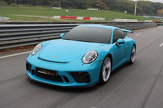 Découverte Porsche 991 GT3 (4 tours) sur le Circuit de Clastres (02)