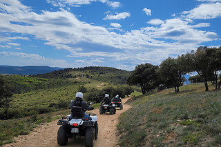 Randonnée oenotouristique en quad près de Montpellier - Tarif randonnée - conducteur