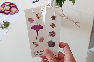 Atelier marque page végétal à Ollioules (83)