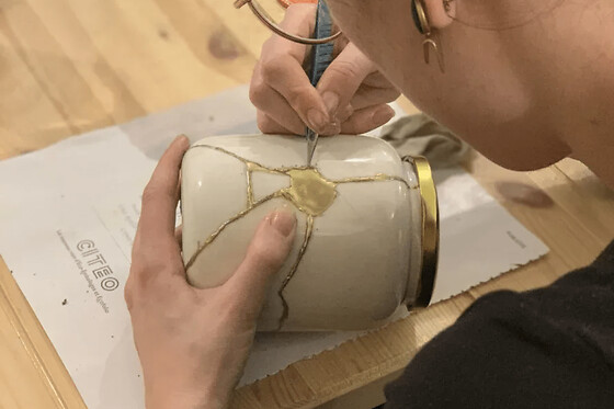 Atelier d'initiation au Kintsugi à Paris 14ème