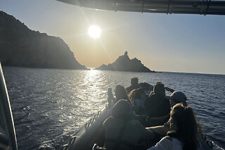 Promenade "L'apéro du capitaine" en semi-rigide depuis Calvi