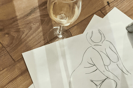 Atelier apéro-dessin modèle vivant à Paris 10ème