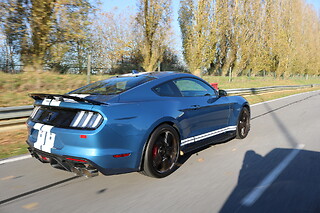 Découverte Ford Mustang Shelby GT500 (6 tours) sur le Circuit du Bourbonnais (03)