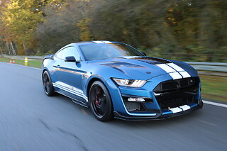 Découverte Ford Mustang Shelby GT500 (6 tours) sur le Circuit du Bourbonnais (03)