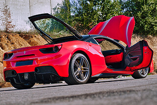 Duo Porsche Cayman S 718 / Ferrari 488 GTB (2x4 tours) sur le Circuit de l'Auxois (21)