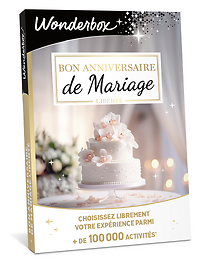 Bon cadeau Bon Anniversaire de Mariage