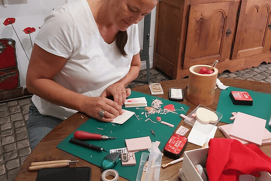 Atelier Linogravure à Dax (40)