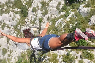 Saut à l'élastique Pont de l'Artuby aux Gorges du Verdon (83)