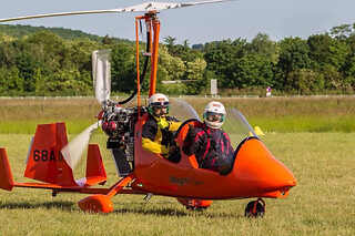 Baptême de l'air ULM autogire près de Meaux (77) - Vol - 40 minutes