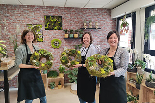 Atelier couronne végétale à Wasquehal (59)