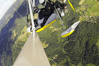 Baptême de l'air en ULM pendulaire à Ambert en Auvergne (63) - Vol - 60 minutes