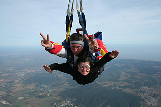 Baptême de chute libre en parachute biplace - Chutextrem - Castres (81)