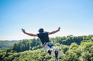 Saut à l'élastique depuis le Viaduc de la Souleuvre (14) - Tarif Etudiant ou mineur