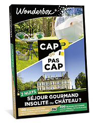 CAP OU PAS CAP - Séjour gourmand insolite ou château ? - 2 nuits