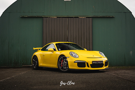 Découverte Porsche 991 GT3 (4 tours) sur le Circuit de Clastres (02)
