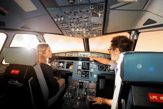 Simulateur de vol en avion de ligne A320 à Bordeaux - Duo