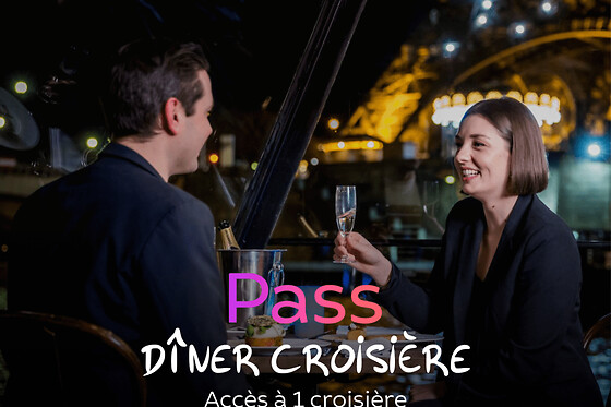 Pass Dîner croisière | 17 bateaux à Paris, Lyon & Bordeaux