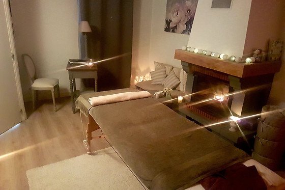 Un massage ayurvédique à Évasion Bien-Être à Vannes (56)