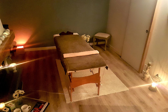 Un massage ayurvédique à Évasion Bien-Être à Vannes (56)