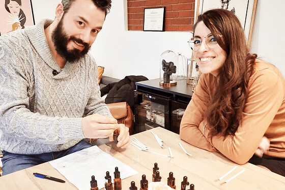 Atelier création d'un parfum sur mesure à Westhoffen (67) - Tarif Duo - Flacon de 50 ml