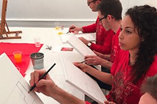 Cours artistique multi-techniques adulte à Paris 17ème